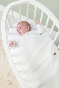 Baby's Only Cot Tæppe Teddy Sense, White