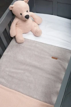 Baby's Only Cot Tæppe Teddy Sense, Pebble Grey