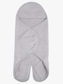 Baby's Only Hooded Baby Tæppe med Fødder Cozy, Dusty Grey