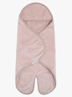 Baby's Only Hooded Baby Tæppe med Fødder Cozy, Old Pink