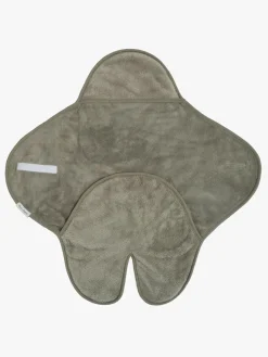 Baby's Only Hooded Baby Tæppe med Fødder Cozy, Urban Green