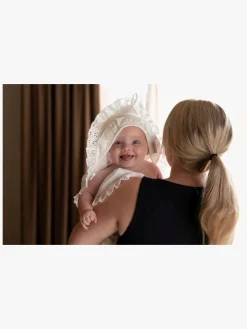 Baby's Only Hooded Baby Tæppe Calm, White