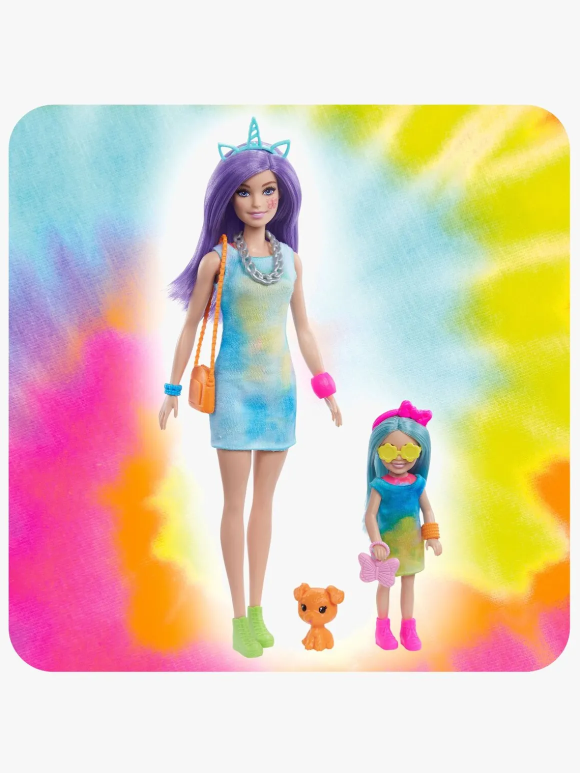 Barbie Color Reveal Legesæt Tie Dye Fashion Maker