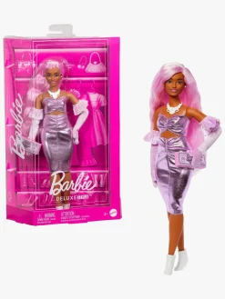 Barbie Deluxe Style Dukke Lyserødt Hår