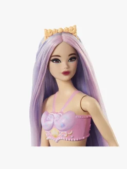 Barbie Dukke Havfrue med Farverig Hår, Lilla