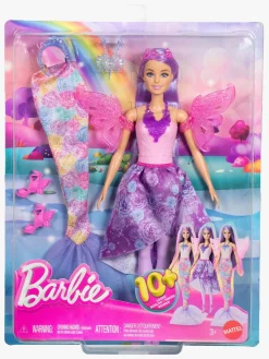 Barbie Fantasy Dress Up Dukke Lilla Hår