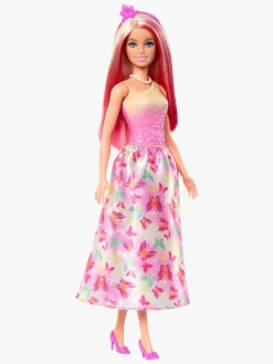 Barbie Royal Dukke med Pink Highlights