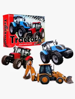 Barbo Toys Stor Gulvpuslespil Traktor 3-i-1
