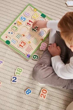 Barbo Toys Wacky Wonders Træpuslespil Tal 20 Dele