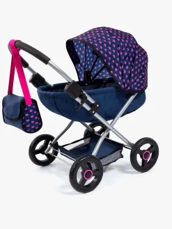 Bayer Design Dukkevogn Cosy, Blå/Lyserød