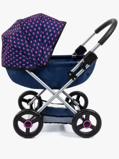 Bayer Design Dukkevogn Cosy, Blå/Lyserød