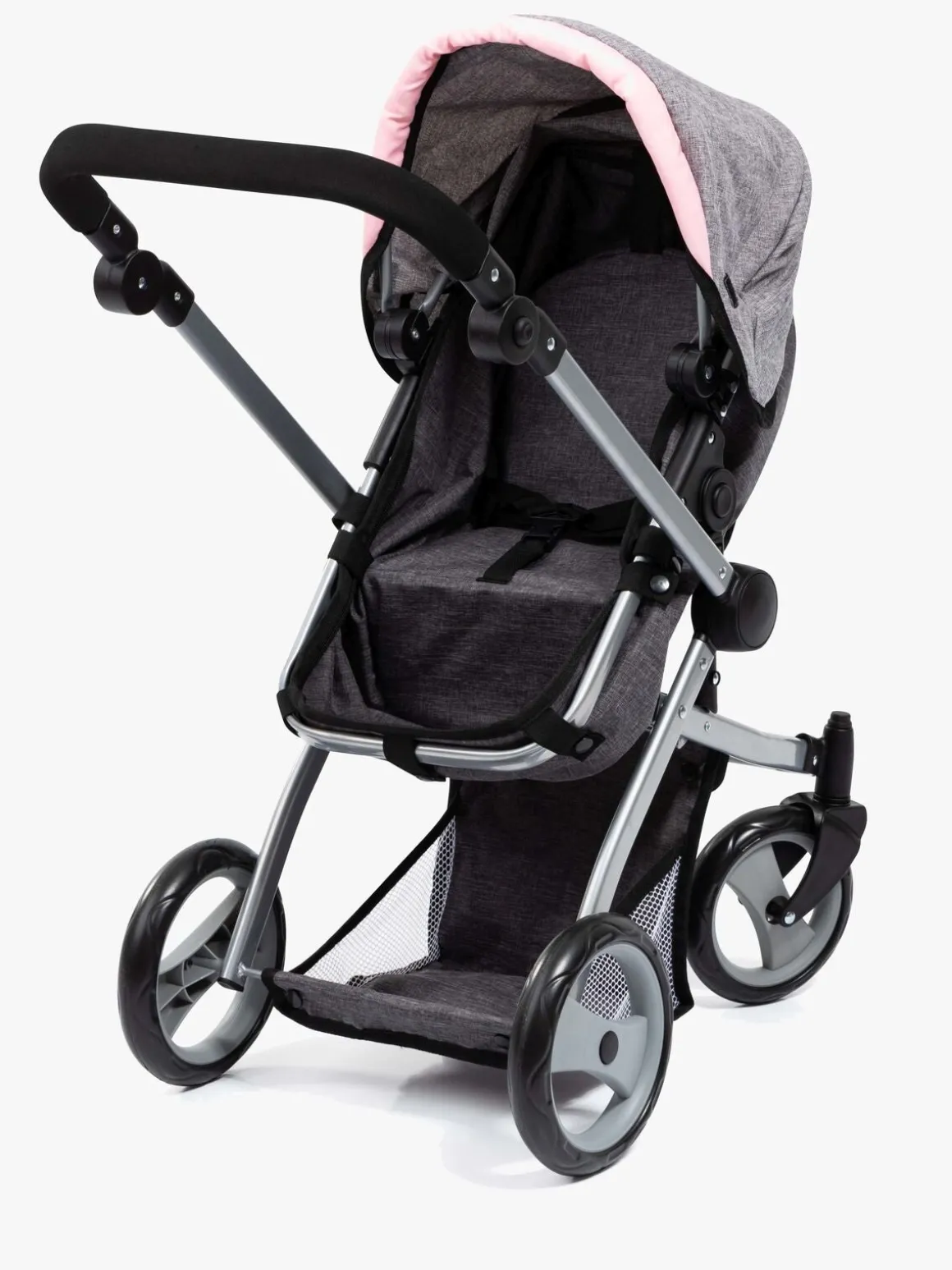 Bayer Design Dukkevogn Megasæt, Grå