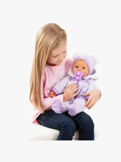 Bayer Design Piccolina Interaktiv Dukke 46 cm, Lilla