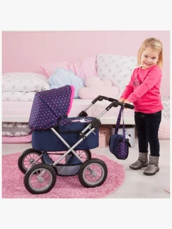 Bayer Design Trendy Dukkevogn Enhjørning, Blå