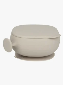 b.box Skål med Låg Silikone, Latte