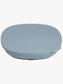 b.box Tallerken med Låg Silikone, Ocean