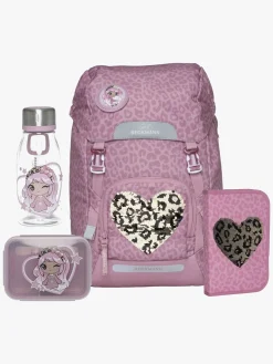 Beckmann MAXI Rygsæk 28L inkl Penalhus, Flaske & Madkasse, Furry