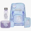 Beckmann Rygsæk 22L inkl Penalhus, Flaske & Madkasse, Unicorn Princess Ice Blue