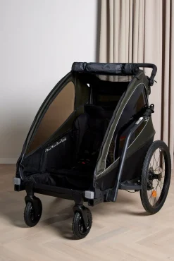 Beemoo Activity Sport Cykelanhænger inkl. Løbesæt, Green