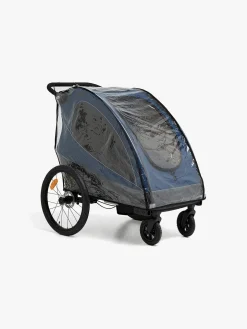 Beemoo Activity Sport Cykelanhænger inkl. Newborn Set, Løbesæt & Regnslag, Black