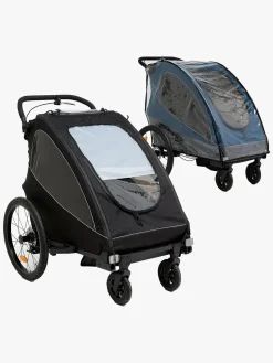 Beemoo Activity Sport Cykelanhænger inkl. Regnslag, Black