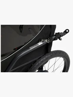 Beemoo Activity Sport Lite Cykelanhænger, Black