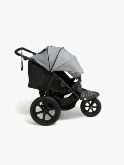 Beemoo Activity Twin Søskendevogn, Black/Dark Grey