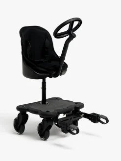 Beemoo BuggyBuddy Ståbræt inkl. Sæde & Rat, Sort