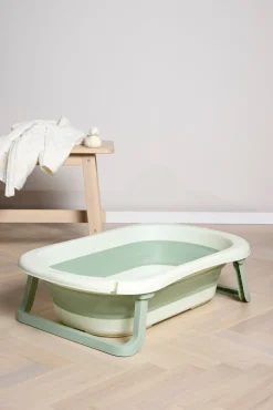 Beemoo CARE Assist Sammenfoldeligt Badekar, Soft Green