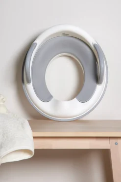 Beemoo CARE Assist Toiletsæde, White/Grey