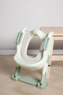 Beemoo CARE Assist Toiletsæde med Stige, Soft Green
