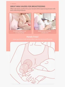 Beemoo CARE Brystpumpe / Opsamlingskop til Modermælk Silikone