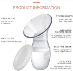 Beemoo CARE Brystpumpe / Opsamlingskop til Modermælk Silikone