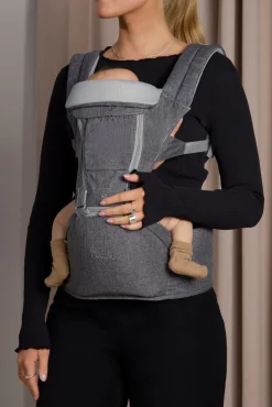 Beemoo CARE Carry Comfort 4-in-1 Bæresele & Hoftesæde, Grey
