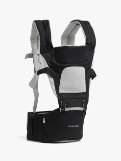 Beemoo CARE Carry Comfort Air 4-in-1 Bæresele & Hoftesæde, Black