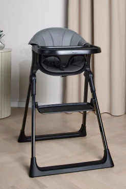 Beemoo CARE Harmony Højstol inkl. Hynde, All Black/Grey