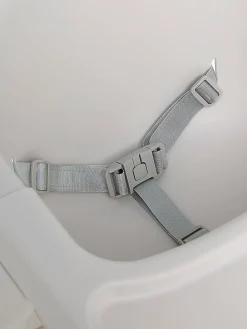 Beemoo CARE Harmony Højstol, White/Wood