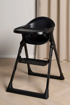 Beemoo CARE Harmony Højstol inkl. Sæt til Nyfødte, All Black