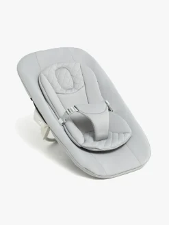 Beemoo CARE Harmony Højstol inkl. Sæt til Nyfødte, White/Wood