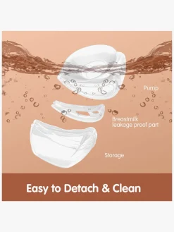 Beemoo CARE Horigen Bærbar Manuel Brystpumpe inkl. 10-pak Ammeindlæg