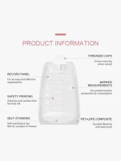 Beemoo CARE Modermælksposer 180 ml 30-pak