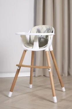 Beemoo CARE Nordic Højstol, Beige