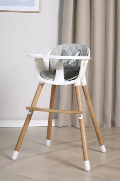 Beemoo CARE Nordic Højstol, Grey