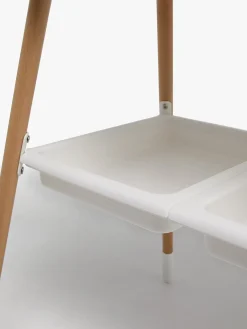 Beemoo CARE Nordic Puslebord, White/Wood