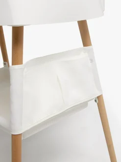 Beemoo CARE Nordic Puslebord, White/Wood