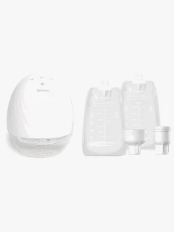 Beemoo CARE Wearable Elektrisk Brystpumpe Single inkl. Modermælksposer 180 ml 30-pak