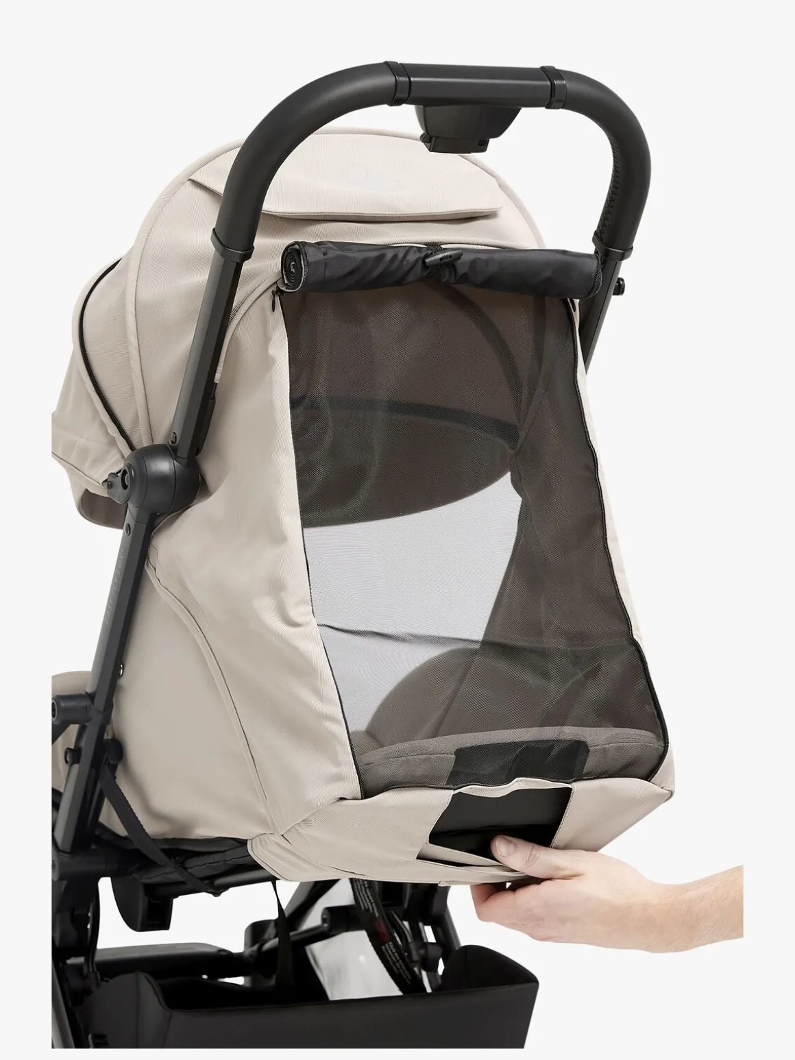 Beemoo Easy Fly Lux 4 Klapvogn, Sand Beige