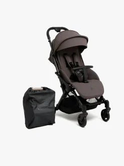 Beemoo Easy Fly Lux 4 Klapvogn inkl. Transporttaske, Gull Grey