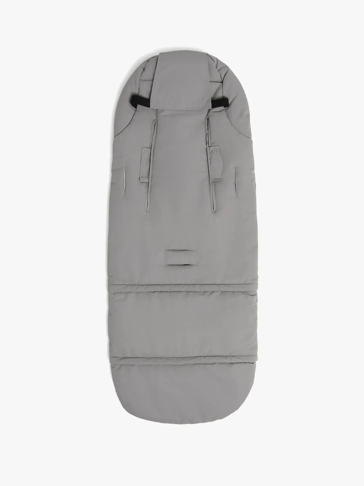 Beemoo Light Kørepose inkl. Forlængerdel, Grey Swallow