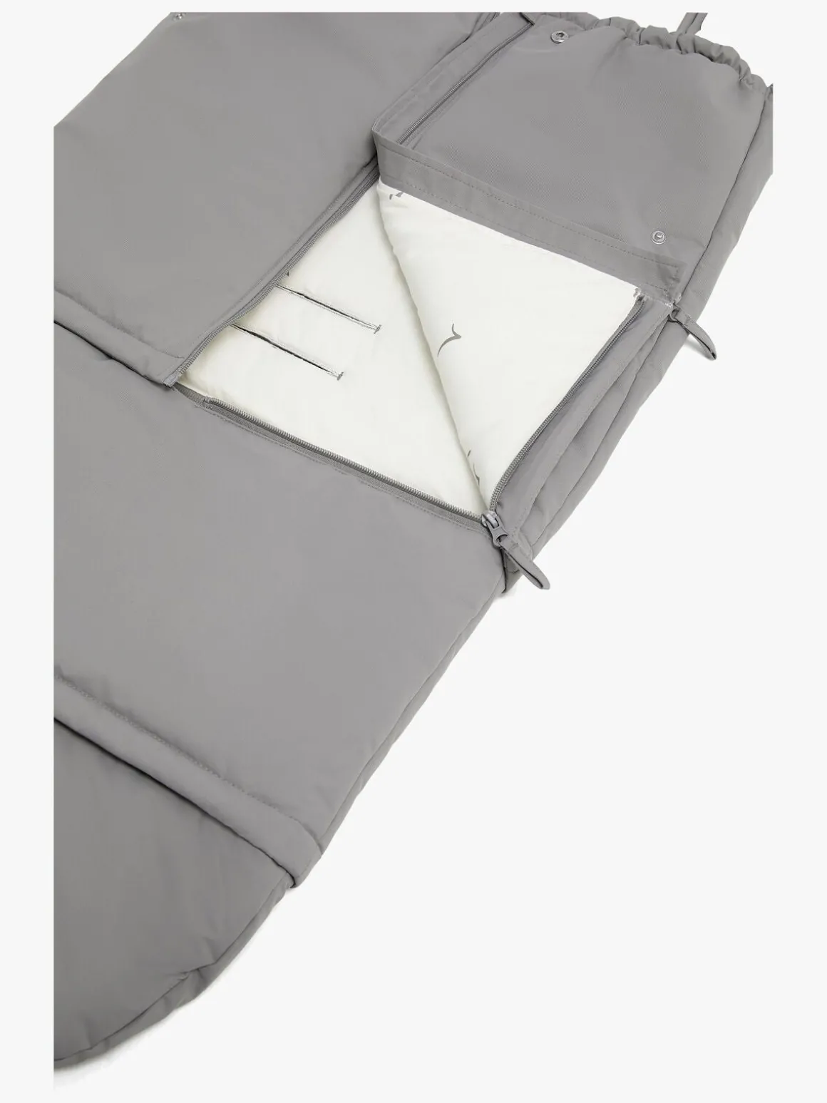 Beemoo Light Kørepose inkl. Forlængerdel, Grey Swallow